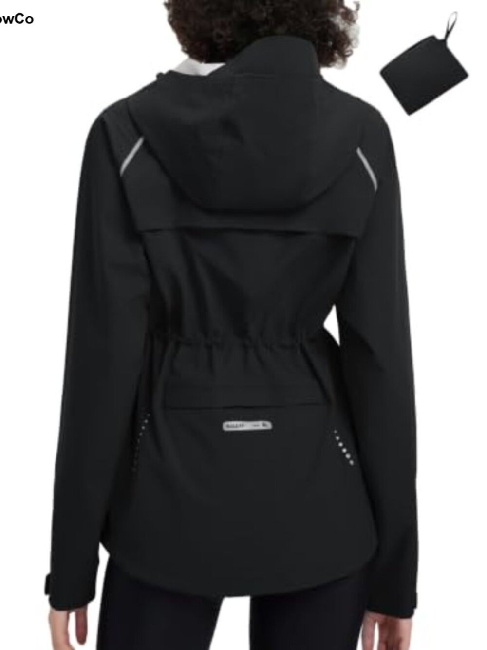 Waterproof Packable Lightweight Cycling Rain Jacket